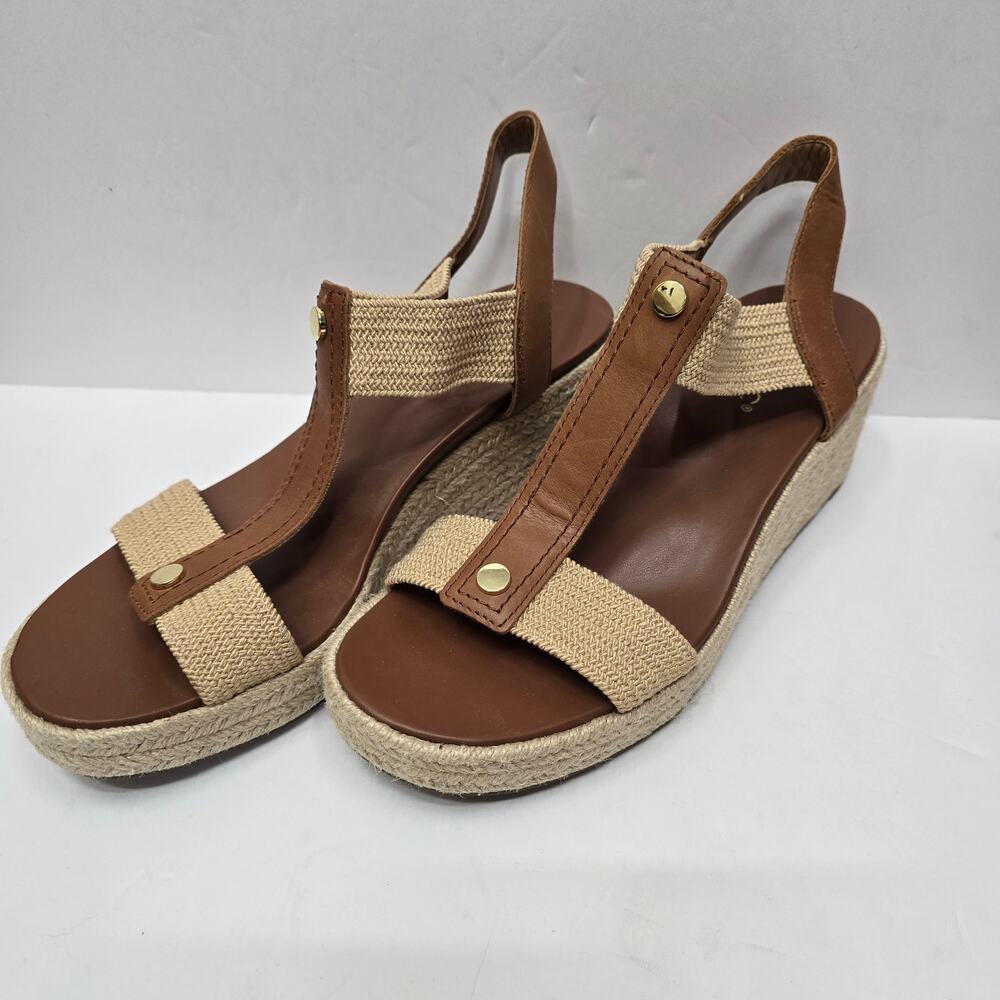 VIONIC CALERA ESPADRILLE WEDGE SANDAL, SIZE 8.5 - Picture 2 of 9